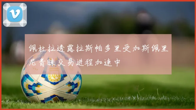 佩杜拉透露拉斯帕多里受加斯佩里尼青睐交易进程加速中